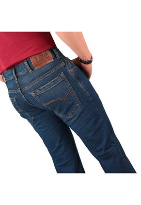 Jean Para Hombre Lec Lee Índigo Oscuro