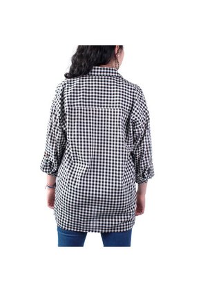 Camisa Leñadora Para Mujer Lec Lee Negro