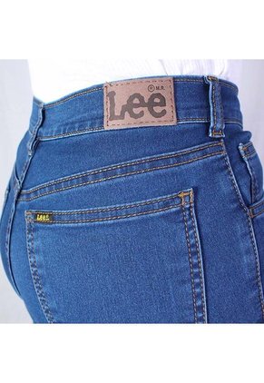 Jean Slim Fit Ref. 157 Para Mujer Lec Lee - Índigo Medio