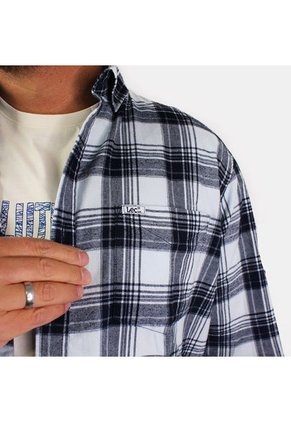 Camisa Leñadora Hombre Lec Lee Azul