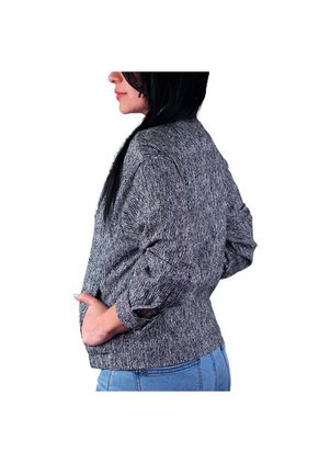 Chaqueta Liviana Para Mujer Lec Lee - Negro