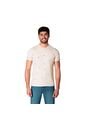 Camiseta Slim Hombre Lec Lee Beige de Lec Lee