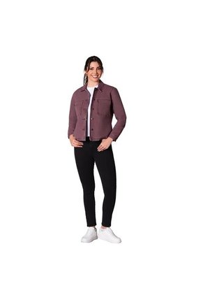 Chaqueta En Jean Mujer Lec Lee Uva