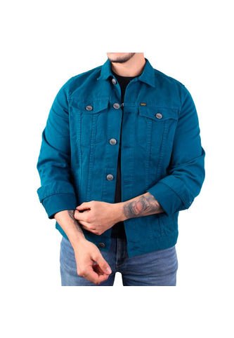 Chaqueta En Denim Clásica Renovada Lec Lee Azul Rey S Lec Lee