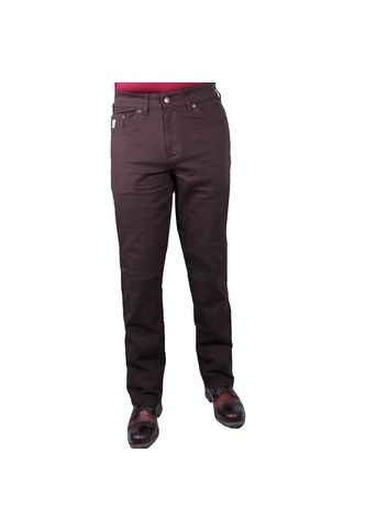 Pantalón Confort Straid Hip Para Hombre Lec Lee - Café Lec Lee
