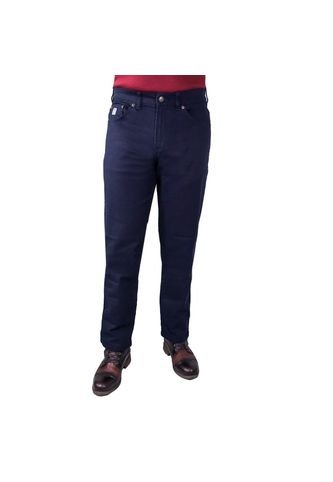 Pantalón Confort Straid Hip Para Hombre Lec Lee - Azul Oscuro Lec Lee