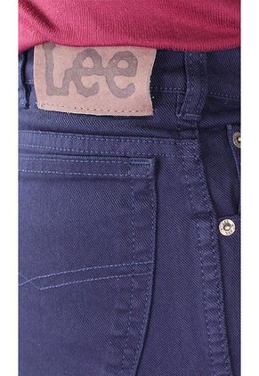 Pantalón Confort Straid Hip Para Hombre Lec Lee - Azul Oscuro