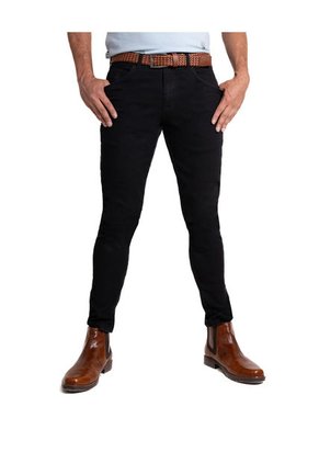 Jean Trim Para Hombre Color Negro 34