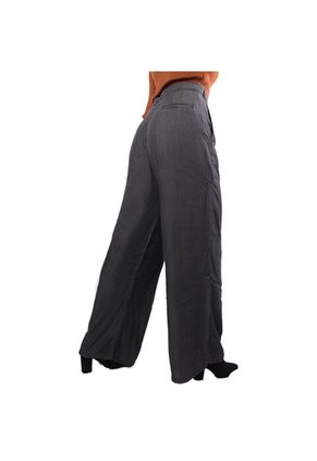 Pantalón Palazzo Para Mujer Lec Lee - Gris Oscuro