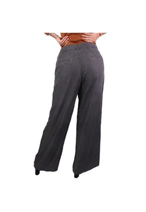Pantalón Palazzo Para Mujer Lec Lee - Gris Oscuro
