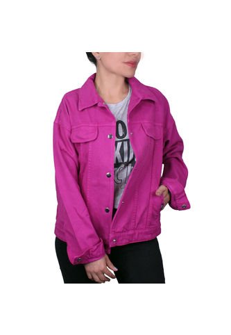 Chaqueta Drill Para Mujer Lec Lee - Rosado Lec Lee