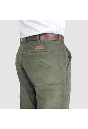 Pantalón Pana Hombre Lec Lee Verde