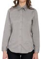 Blusa Gris Claro Basic Manga Larga Lec Lee de Lec Lee