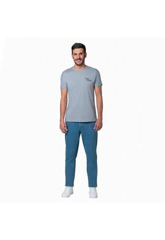 Camiseta Hombre Oversize Lec Lee Gris Claro Gris Medio/M Lec Lee