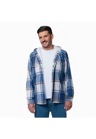 Chaqueta Leñadora Con Ovejo índigo Oscuro Lec Lee Lec Lee