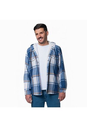 Chaqueta Leñadora Con Ovejo índigo Oscuro Lec Lee