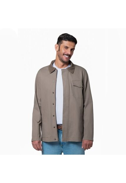 Chaqueta Dril Hombre Lec Lee Verde Taupe