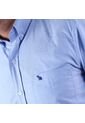 Camisa Casual Hombre Lec Lee Azul Claro Azul Medio/XL de Lec Lee