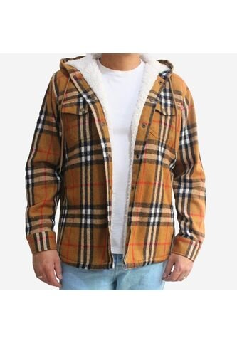 Chaqueta Leñadora Con Ovejo Caqui Lec Lee Lec Lee