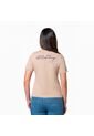 Camiseta Cuello Redondo Lec Lee Caqui de Lec Lee