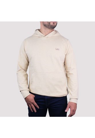 Buzo Con Capota Para Hombre Lec Lee - Beige Lec Lee