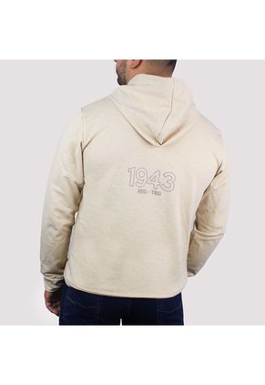 Buzo Con Capota Para Hombre Lec Lee - Beige