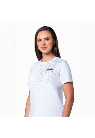 Camiseta Cuello Redondo Lec Lee Blanco Blanco/M Lec Lee