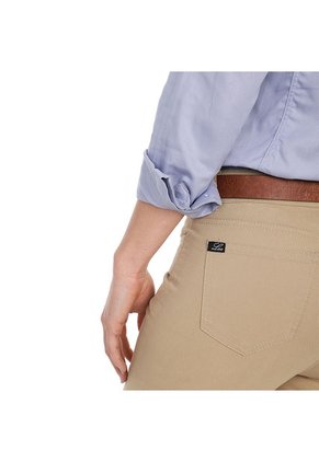 Pantalón Clásico Mujer Lec Lee Kaky