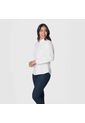 Blusa Con Bordado Lec Lee Blanca de Lec Lee