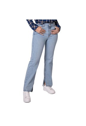 Jean Wide Leg Para Mujer Lec Lee - Índigo Claro