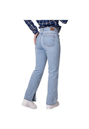 Jean Wide Leg Para Mujer Lec Lee - Índigo Claro