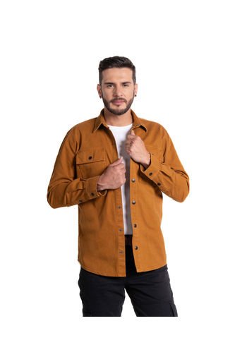 Camichaqueta Para Hombre Color Mostaza Lec Lee
