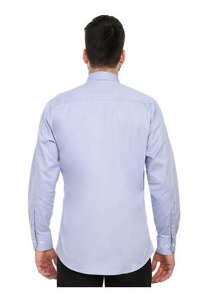 Camisa Azul Claro Manga Larga Dril Lec Lee