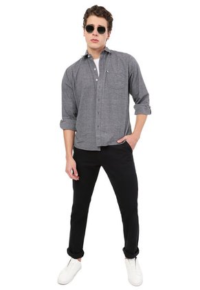 Pantalón Azul Oscuro Clásico Staid Hip Lec Lee