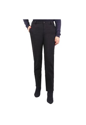 Pantalón Dril Tiro Alto Para Mujer Lec Lee - Negro