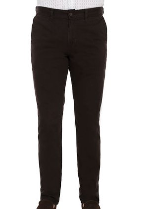 Pantalón Negro Clásico Real Fit Lec Lee