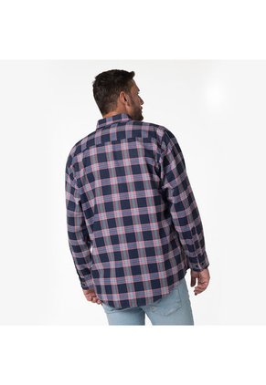 Camisa A Cuadros Para Hombre Lec Lee