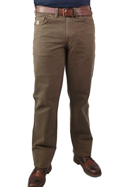 Pantalón En Dril Básico Para Hombre Verde Claro