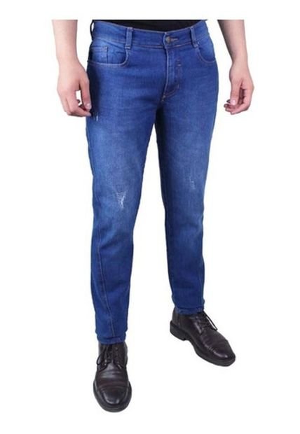 Jean Moda Para Hombre Lec Lee - Índigo Oscuro