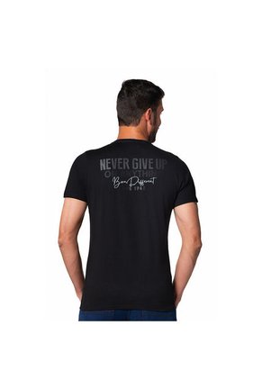 Camiseta Básica Hombre Lec Lee Negra