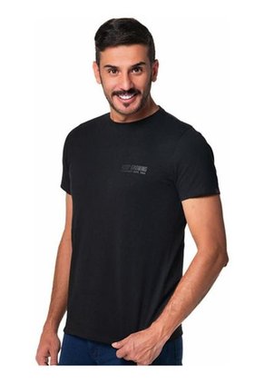 Camiseta Básica Hombre Lec Lee Negra