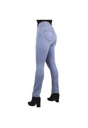 Jean Ultra Slim Para Mujer Lec Lee - Índigo Claro