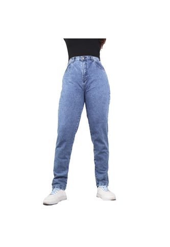 Jean Slouchy Fit Para Mujer Lec Lee - Índigo Medio Lec Lee