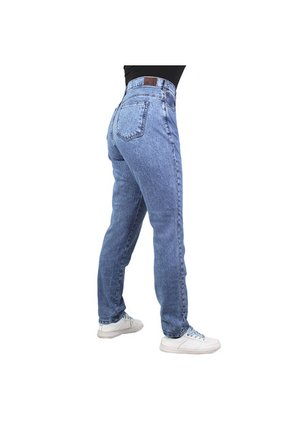 Jean Slouchy Fit Para Mujer Lec Lee - Índigo Medio