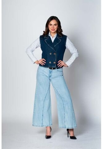 Chaleco Índigo Para Mujer Lec Lee XL Lec Lee