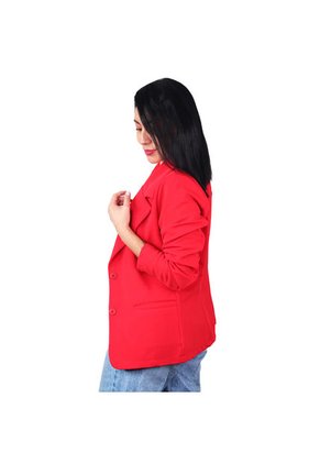 Chaqueta Liviana Mujer Lec Lee Rojo