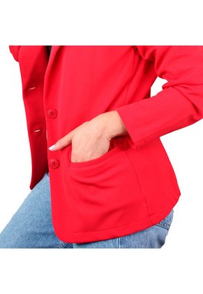 Chaqueta Liviana Mujer Lec Lee Rojo