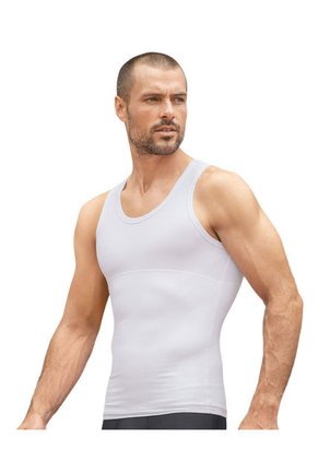 Fajas Masculinas Control De Abdomen Blanco LEO 035013