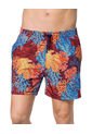 Masculino Swimwear Pantaloneta Rojo LEO 505030 de Leo