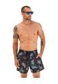 Masculino Swimwear Pantaloneta Azul LEO 505030 de Leo